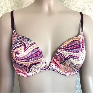 🔥BOGO FREE VS Very Sexy push up bra purple 32d